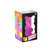 Purple bear squish with box